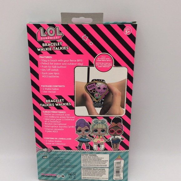 L.O.L. Surprise! Bracelet Walkie Talkies - Picture 7 of 10